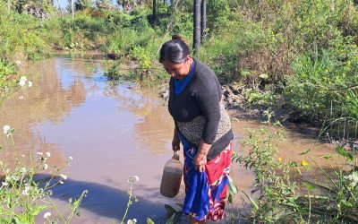 Una persona corre serio riesgo de enfermarse al consumir agua de mala calidad